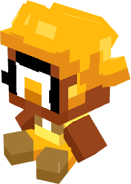 Golden Sapphire 'Enas' Plushie (OC)